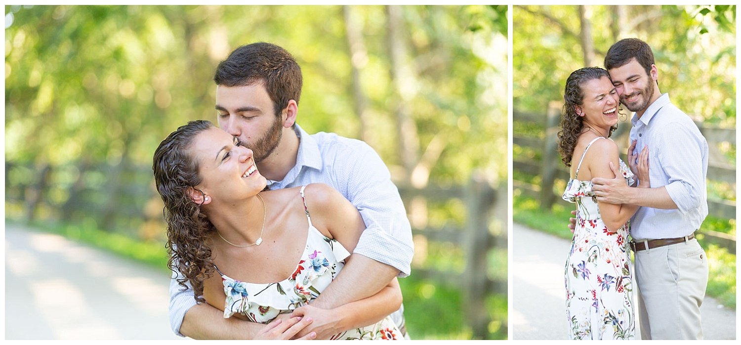 , Megan &#038; Blakes Summer Engagement- Centennial Park, Fine Art Wedding Photographer Baltimore MD